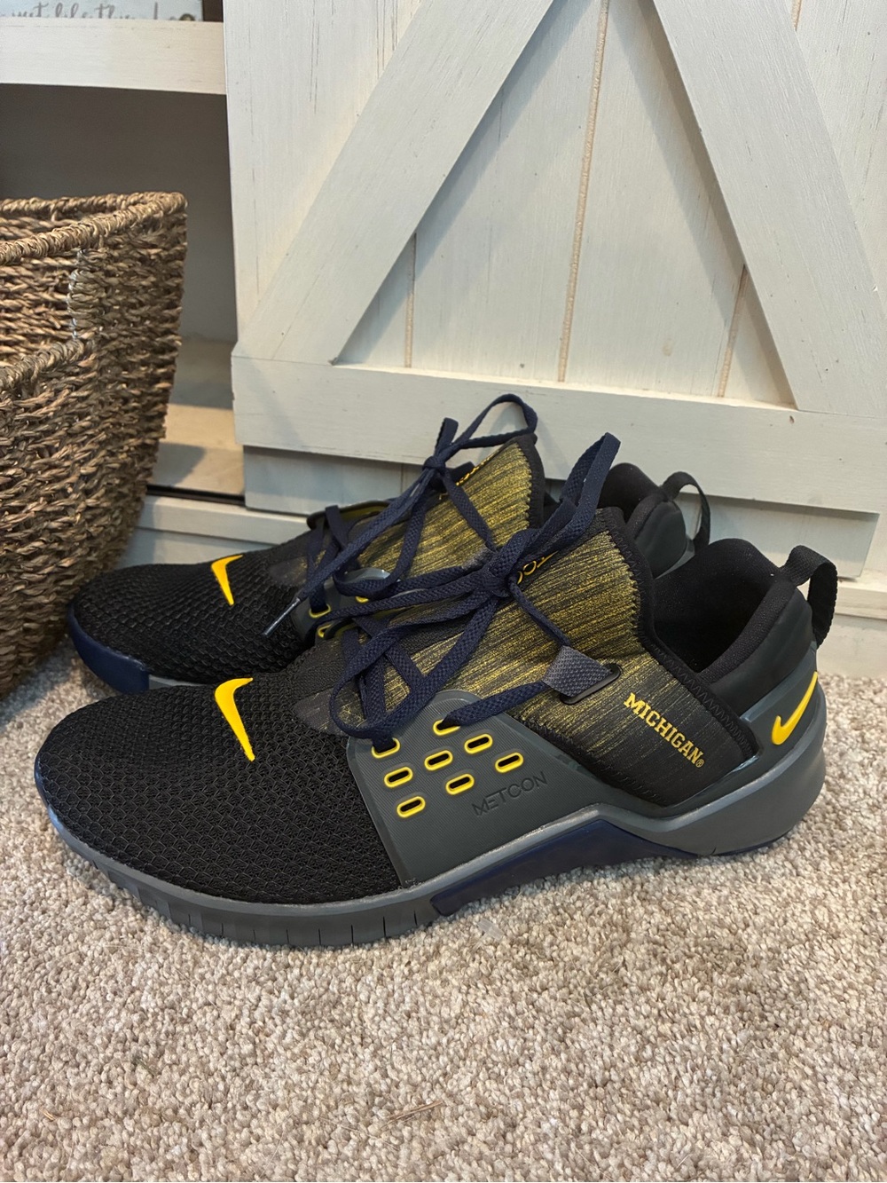 Nike Free University of Michigan Metcon Training Shoes